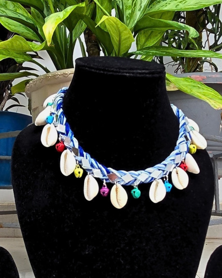 Boho shell choker