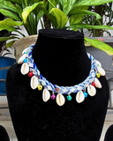 Boho shell choker