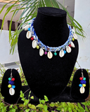 Boho shell choker