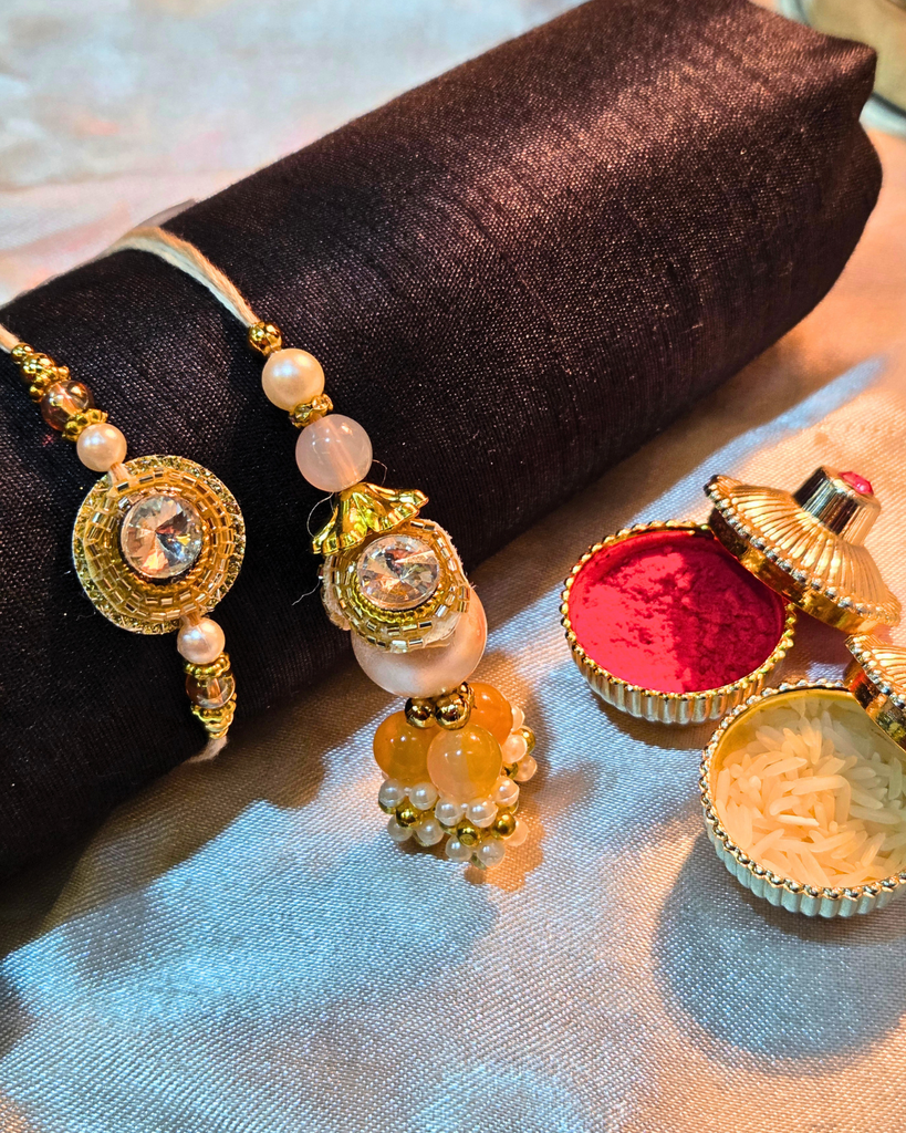 Ivory Pearl Rakhi