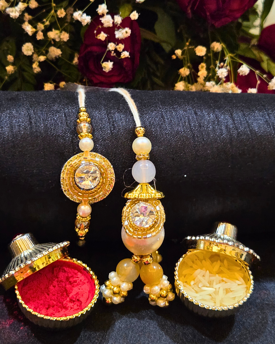 Ivory Pearl Rakhi