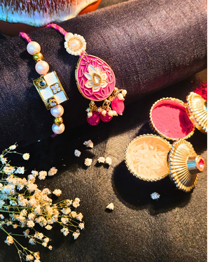 Lotus Lumba Rakhi