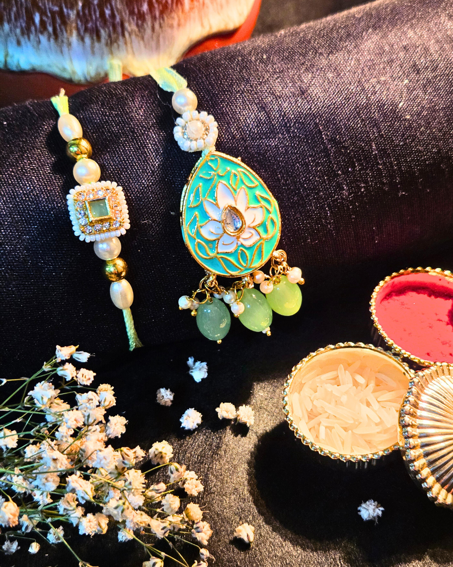 Lotus Lumba Rakhi