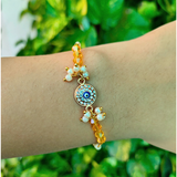 Fancy Loreal Evil Eye Bracelet