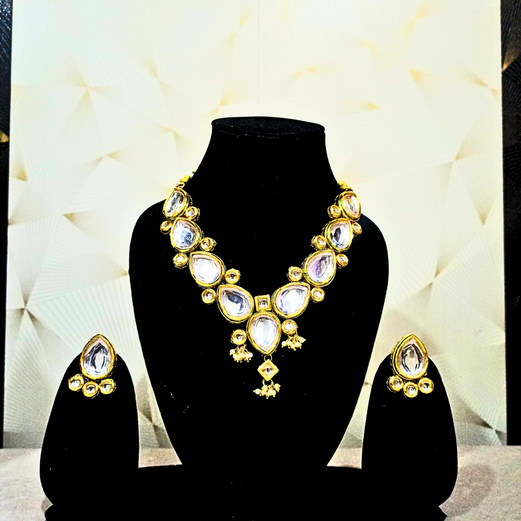 Drop Kundan Necklace