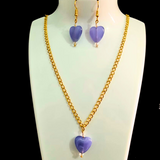 Crystal Heart Neckpiece