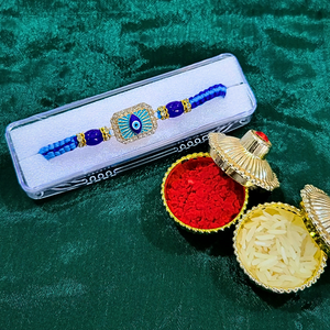 Blue Evil Eye Rakhi